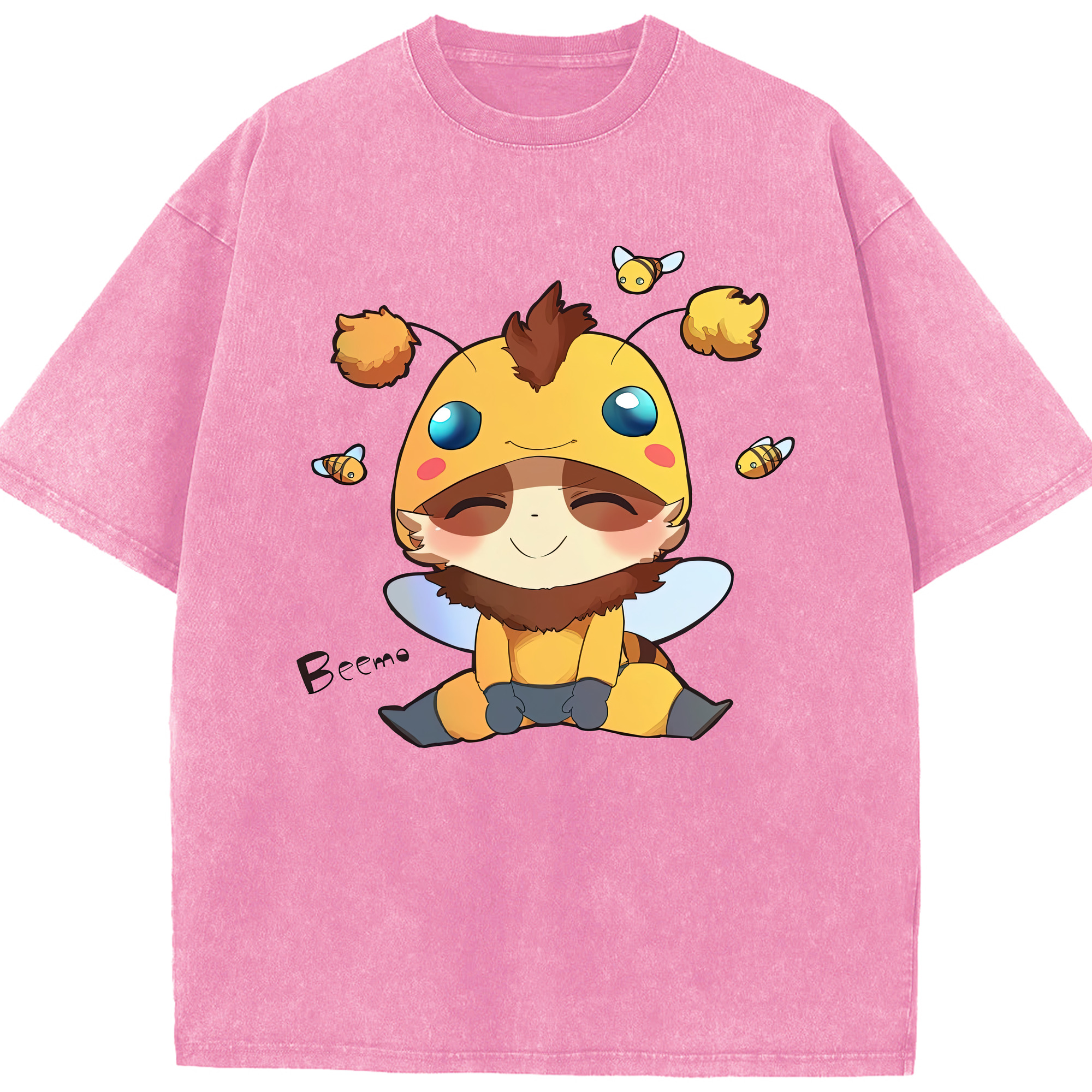 リーグ・オブ・レジェンド League of Legends LOL 綿100% ヴィンテージ風 半袖Tシャツ（フロントプリント）